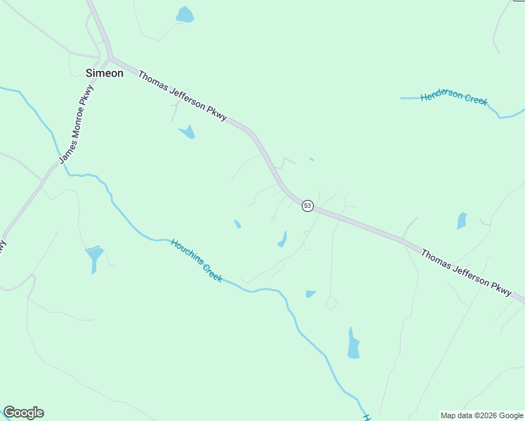 map of restaurants, bars, coffee shops, grocery stores, and more near 1986 Amlent Hill in Charlottesville