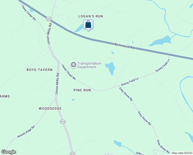 map of restaurants, bars, coffee shops, grocery stores, and more near 4862 Three Chopt Road in Troy