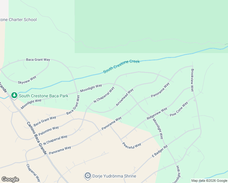 map of restaurants, bars, coffee shops, grocery stores, and more near 490 Pleasant Valley in Crestone