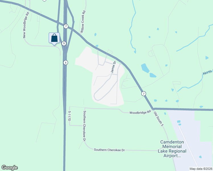 map of restaurants, bars, coffee shops, grocery stores, and more near 182 Jamie Drive in Camdenton