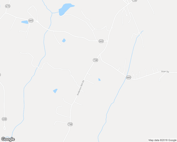 map of restaurants, bars, coffee shops, grocery stores, and more near Anderson Mill Road in Beaverdam