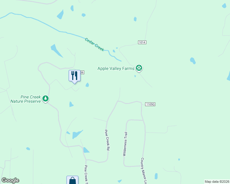 map of restaurants, bars, coffee shops, grocery stores, and more near 794 Pine Creek Road in Shepherdsville