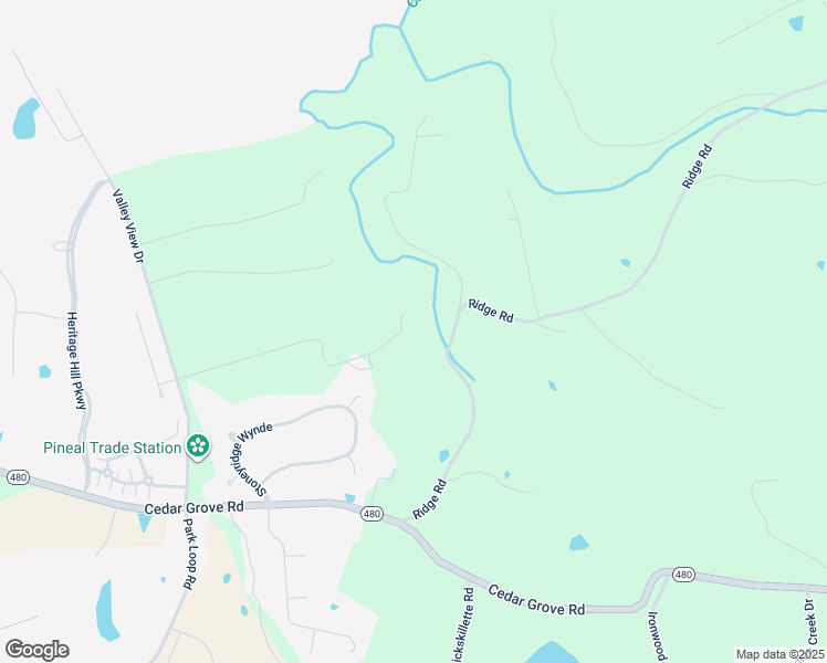 map of restaurants, bars, coffee shops, grocery stores, and more near 515 Valley Lane in Shepherdsville