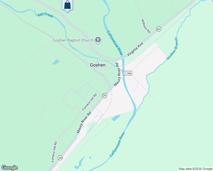 map of restaurants, bars, coffee shops, grocery stores, and more near 37 Church Hill Road in Goshen