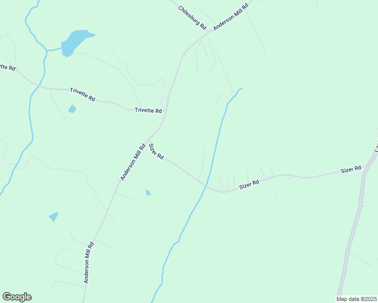 map of restaurants, bars, coffee shops, grocery stores, and more near 2133 Sizer Road in Beaverdam