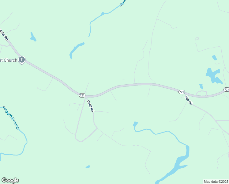 map of restaurants, bars, coffee shops, grocery stores, and more near 20250 Sparta Road in Caroline County