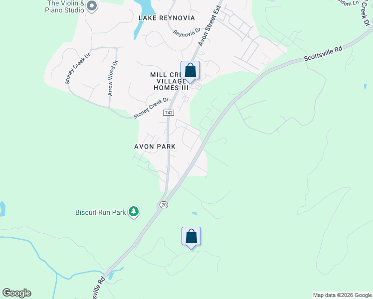 map of restaurants, bars, coffee shops, grocery stores, and more near 1776 Scottsville Road in Charlottesville