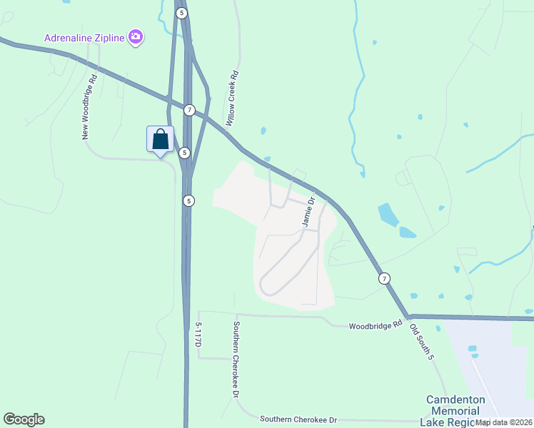 map of restaurants, bars, coffee shops, grocery stores, and more near 137-199 Velvet Drive in Camdenton