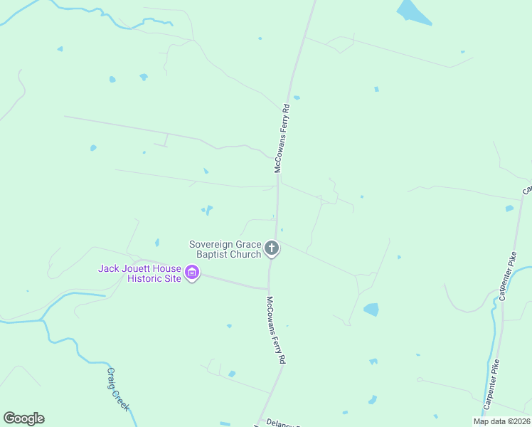 map of restaurants, bars, coffee shops, grocery stores, and more near 5245 McCowans Ferry Road in Versailles