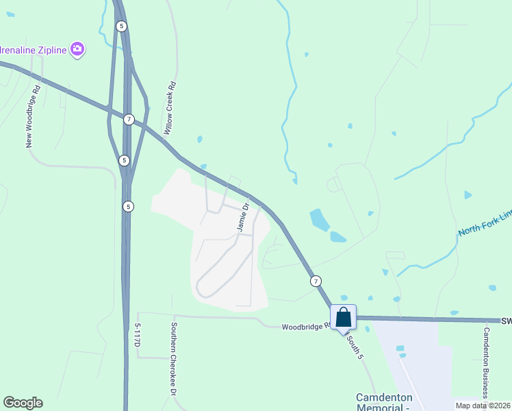 map of restaurants, bars, coffee shops, grocery stores, and more near 19 Christopher Drive in Camdenton