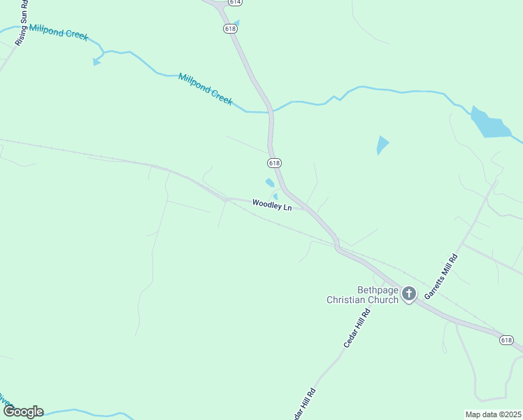 map of restaurants, bars, coffee shops, grocery stores, and more near 151 Woodley Lane in Mineral