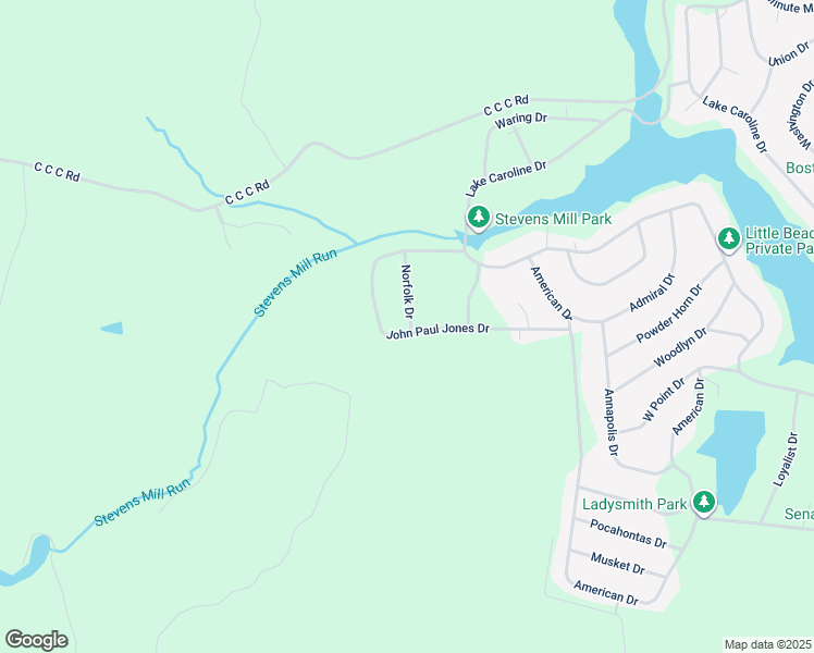 map of restaurants, bars, coffee shops, grocery stores, and more near 209 Norfolk Drive in Ruther Glen