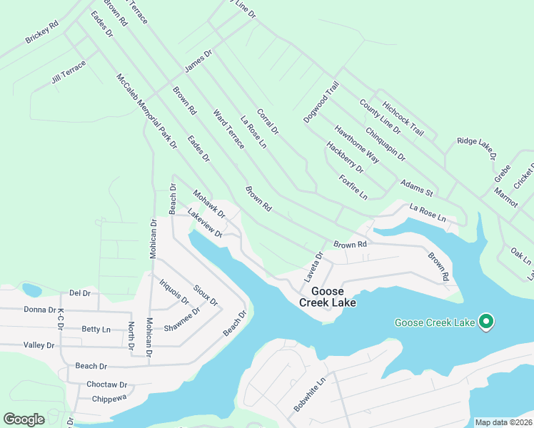 map of restaurants, bars, coffee shops, grocery stores, and more near 6335 Brown Road in French Village