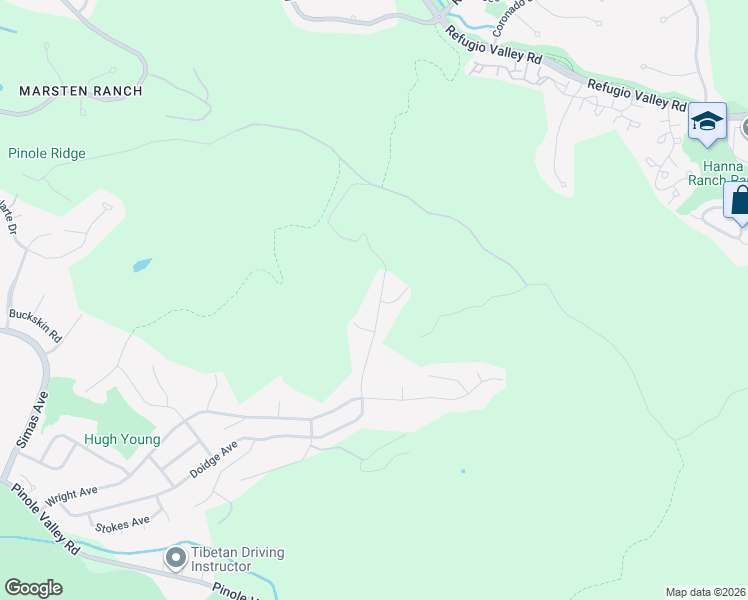 map of restaurants, bars, coffee shops, grocery stores, and more near 2916 Doidge Avenue in Pinole