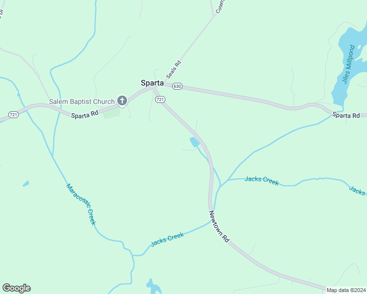 map of restaurants, bars, coffee shops, grocery stores, and more near 24308 Newtown Road in Bowling Green