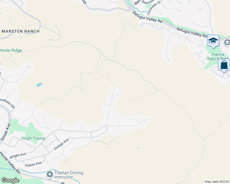 map of restaurants, bars, coffee shops, grocery stores, and more near 2916 Doidge Avenue in Pinole