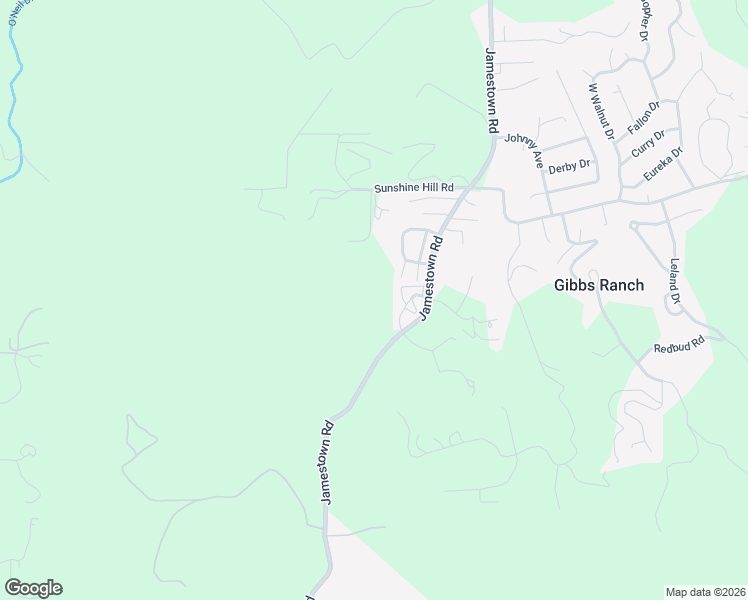 map of restaurants, bars, coffee shops, grocery stores, and more near 20106 Jamestown Road in Sonora