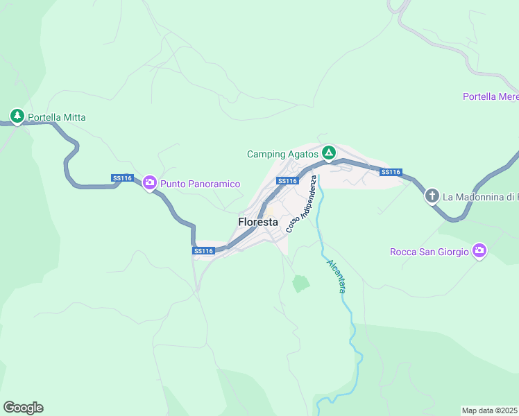 map of restaurants, bars, coffee shops, grocery stores, and more near 2 Via dalla Chiesa Carlo Alberto in Floresta