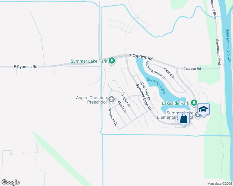 map of restaurants, bars, coffee shops, grocery stores, and more near 1273 Poplar Drive in Oakley