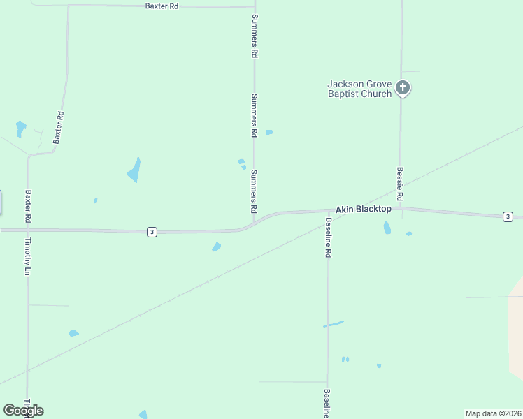 map of restaurants, bars, coffee shops, grocery stores, and more near 18123 Akin Blacktop in Benton