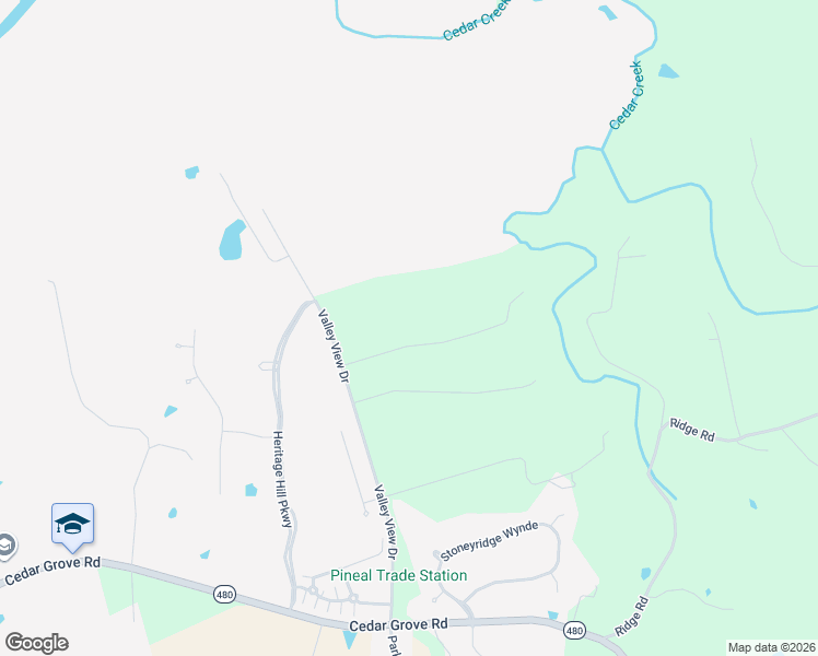 map of restaurants, bars, coffee shops, grocery stores, and more near 634 Valley View Drive in Shepherdsville