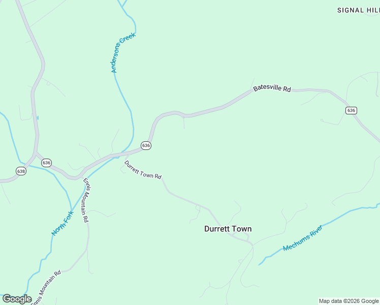 map of restaurants, bars, coffee shops, grocery stores, and more near Durrett Town Road in Afton