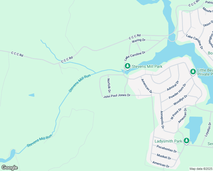 map of restaurants, bars, coffee shops, grocery stores, and more near 209 Norfolk Drive in Ruther Glen