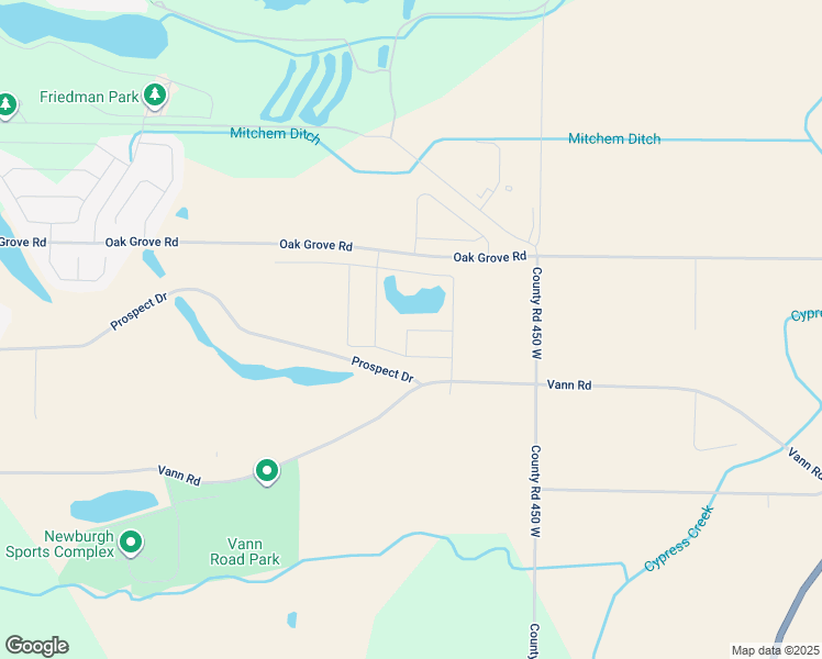 map of restaurants, bars, coffee shops, grocery stores, and more near 4988 South Vann Road in Newburgh