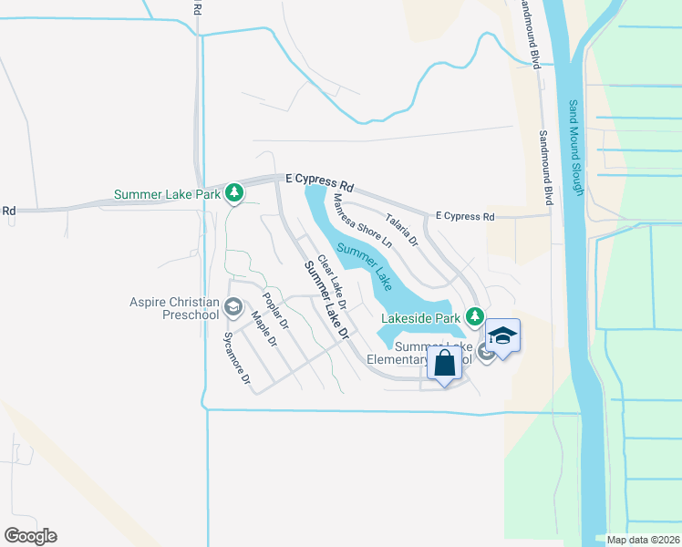 map of restaurants, bars, coffee shops, grocery stores, and more near 1050 Clear Lake Drive in Oakley