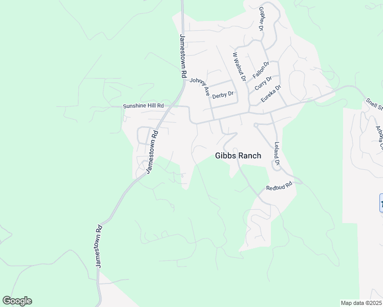 map of restaurants, bars, coffee shops, grocery stores, and more near 19926 Rough and Ready Trail in Sonora