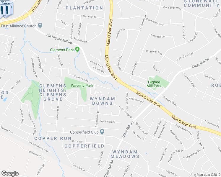 map of restaurants, bars, coffee shops, grocery stores, and more near 4328 Steamboat Road in Lexington