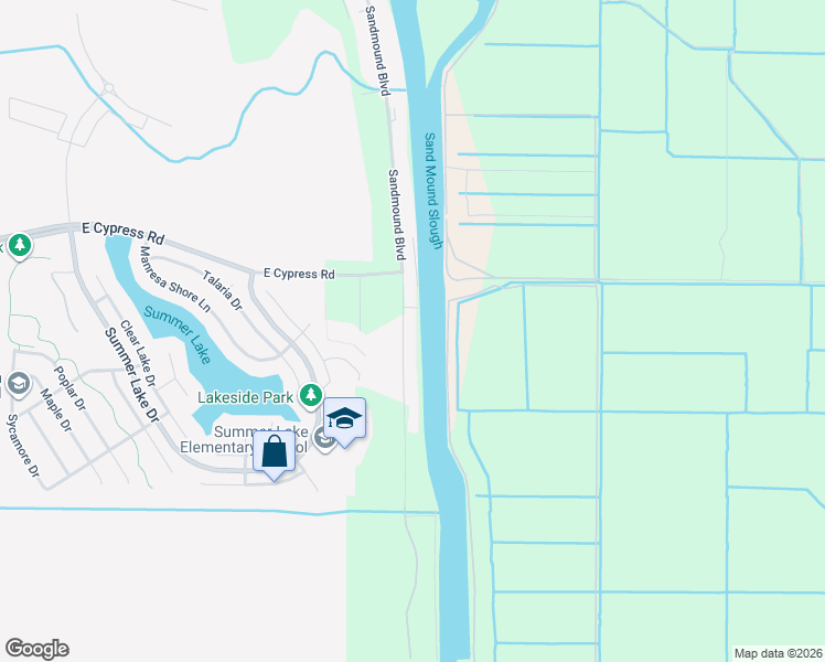 map of restaurants, bars, coffee shops, grocery stores, and more near 4384 Sandmound Boulevard in Oakley