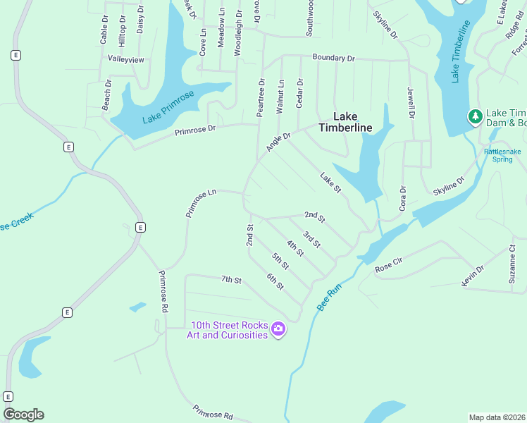 map of restaurants, bars, coffee shops, grocery stores, and more near 1811 2nd Street in Bonne Terre