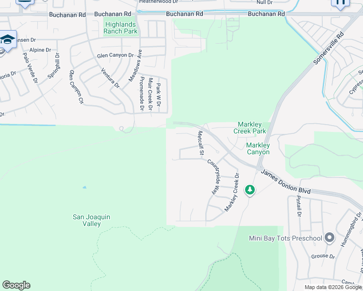 map of restaurants, bars, coffee shops, grocery stores, and more near 4072 Barn Hollow Way in Antioch