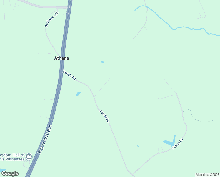 map of restaurants, bars, coffee shops, grocery stores, and more near 20063 Paradise Lane in Ruther Glen
