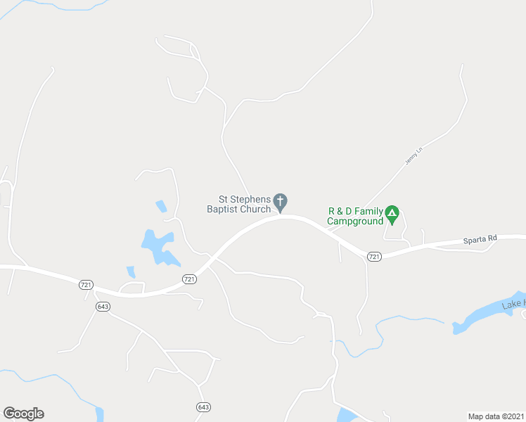map of restaurants, bars, coffee shops, grocery stores, and more near 21395 Sparta Road in Caroline County
