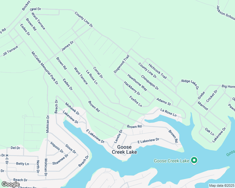 map of restaurants, bars, coffee shops, grocery stores, and more near 6266 Corral Drive in French Village