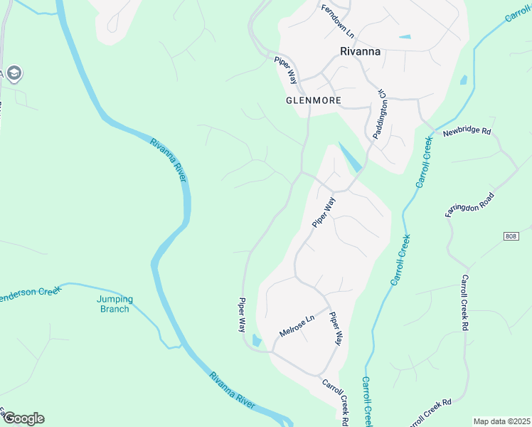 map of restaurants, bars, coffee shops, grocery stores, and more near 1656 Piper Way in Keswick