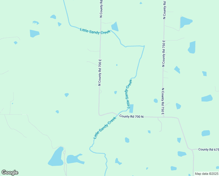 map of restaurants, bars, coffee shops, grocery stores, and more near 7213 County Road 700 East in Grandview