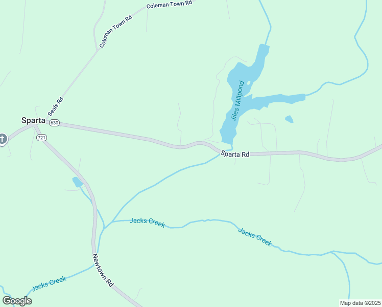 map of restaurants, bars, coffee shops, grocery stores, and more near 24500 Sparta Road in Caroline County