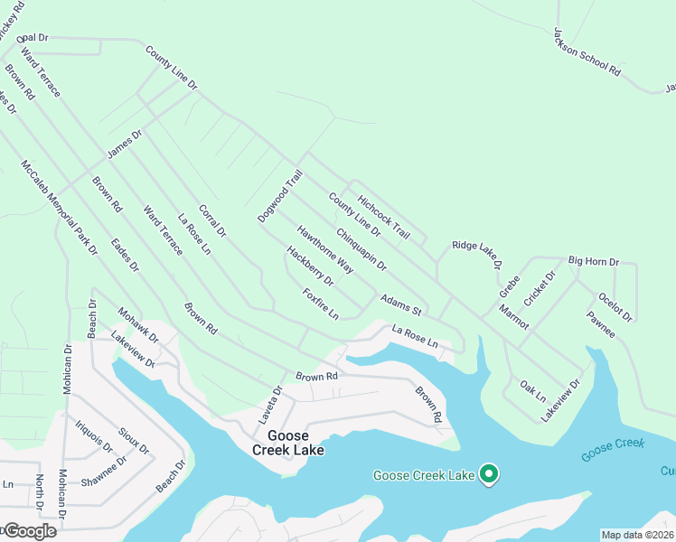 map of restaurants, bars, coffee shops, grocery stores, and more near 6485 Hackberry Drive in French Village