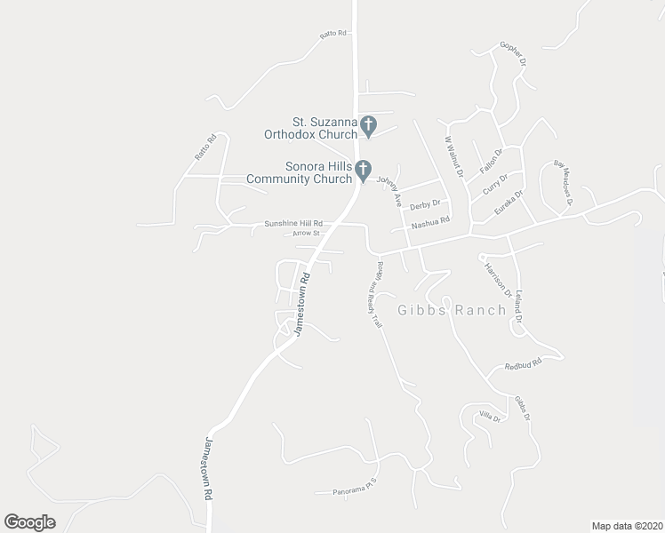 map of restaurants, bars, coffee shops, grocery stores, and more near 10771 Buena Oaks Drive in Sonora