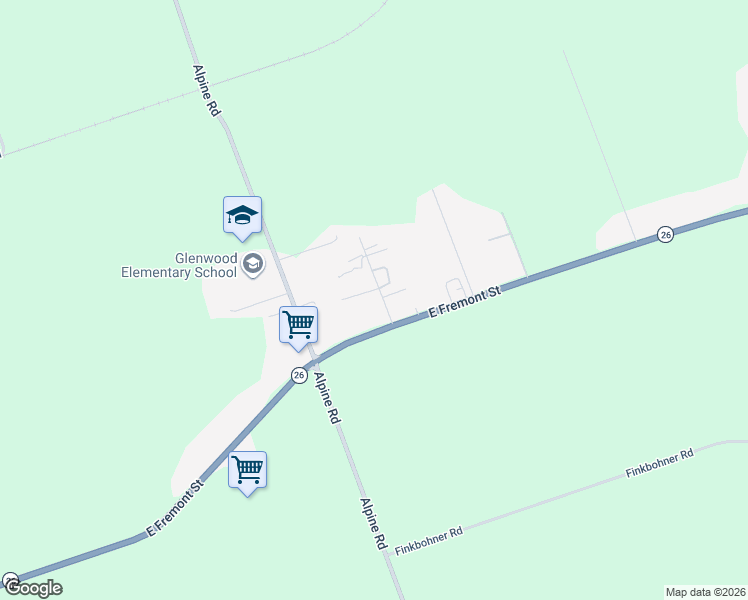 map of restaurants, bars, coffee shops, grocery stores, and more near 9103 Patterson Avenue in Stockton