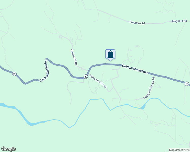 map of restaurants, bars, coffee shops, grocery stores, and more near 8534 Wilcox Ranch Road in Sonora