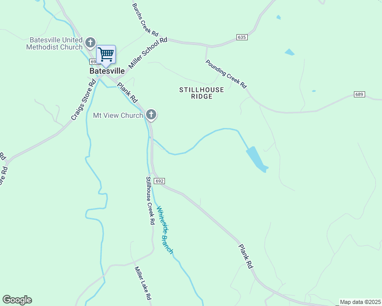 map of restaurants, bars, coffee shops, grocery stores, and more near 6470 Plank Road in Afton