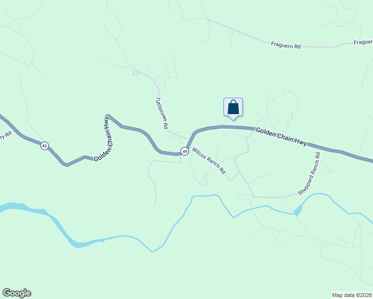 map of restaurants, bars, coffee shops, grocery stores, and more near 8915 California 49 in Sonora