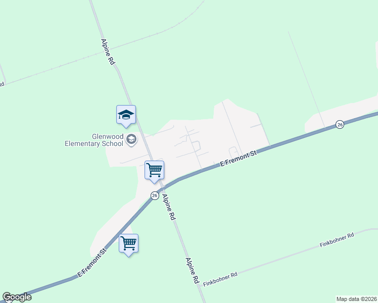 map of restaurants, bars, coffee shops, grocery stores, and more near 9103 Patterson Avenue in Stockton