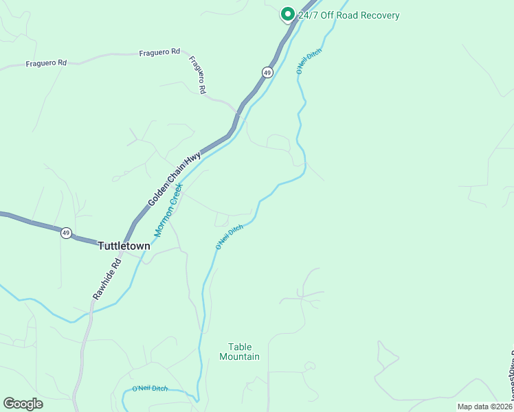 map of restaurants, bars, coffee shops, grocery stores, and more near 9774 Mormon Creek Road in Sonora