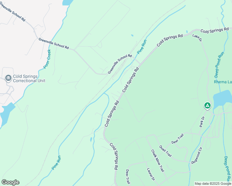 map of restaurants, bars, coffee shops, grocery stores, and more near 2851 Cold Springs Road in Greenville