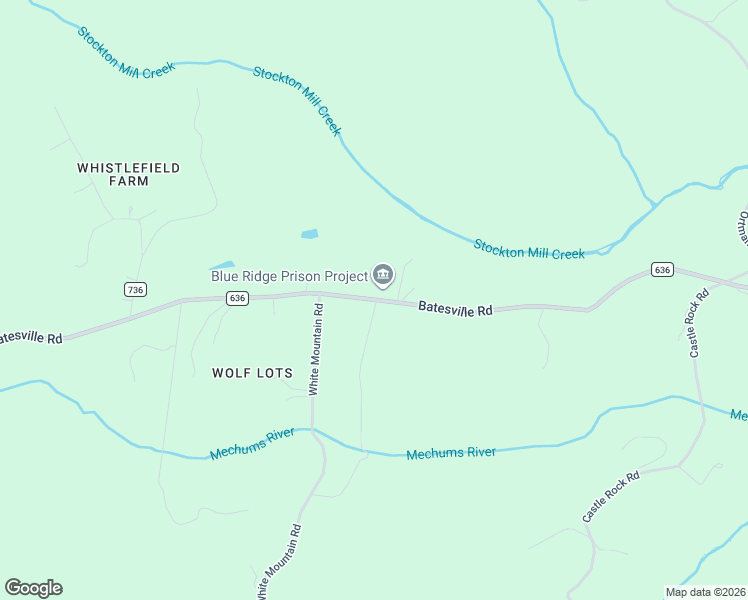 map of restaurants, bars, coffee shops, grocery stores, and more near 7955 Batesville Road in Afton